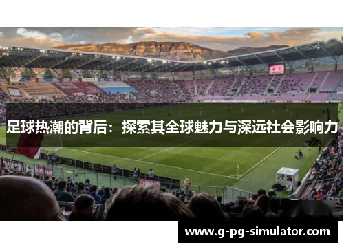 足球热潮的背后：探索其全球魅力与深远社会影响力