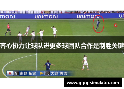 齐心协力让球队进更多球团队合作是制胜关键